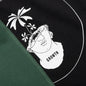 Television Split Jersey Shorts - Black/Green