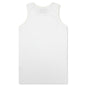 Waffle Knit Singlet Tank Top - White