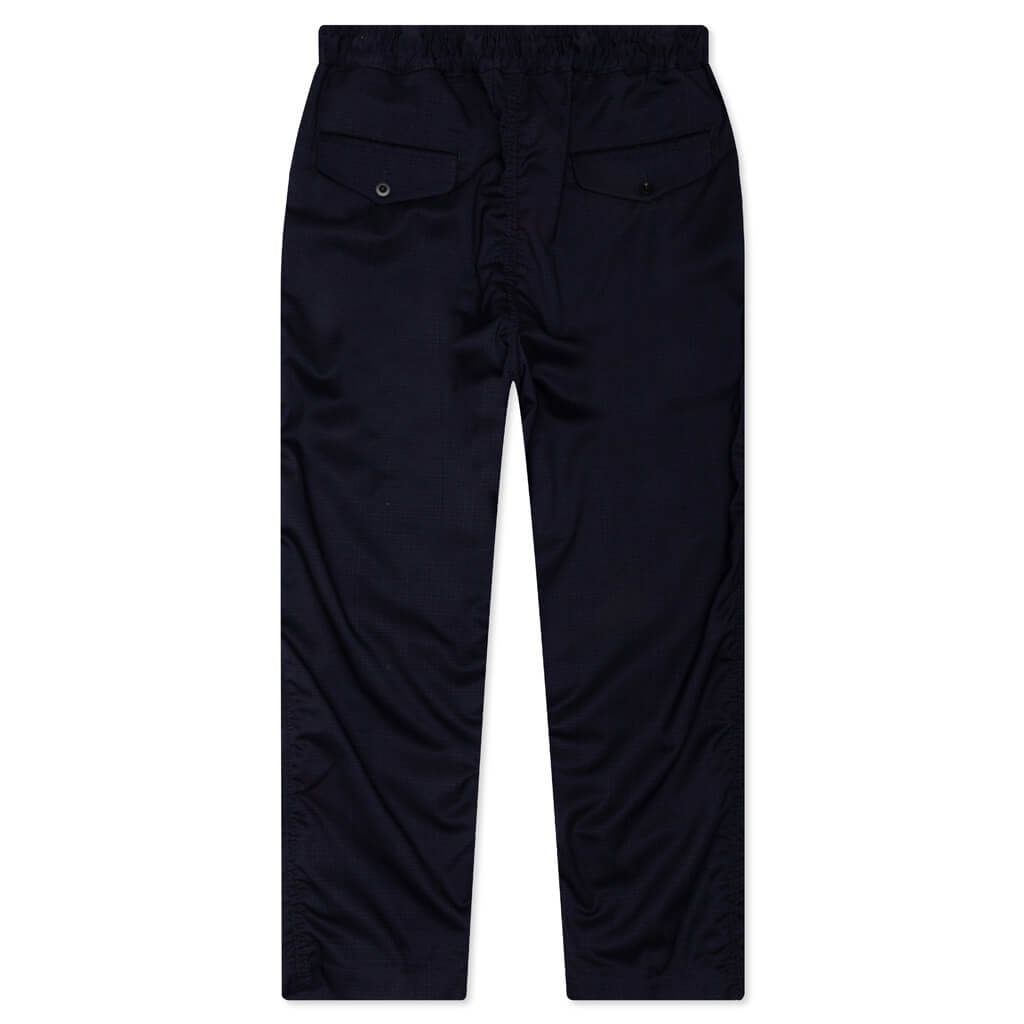 Wool Trousers - Navy