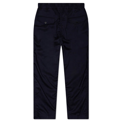 Wool Trousers - Navy