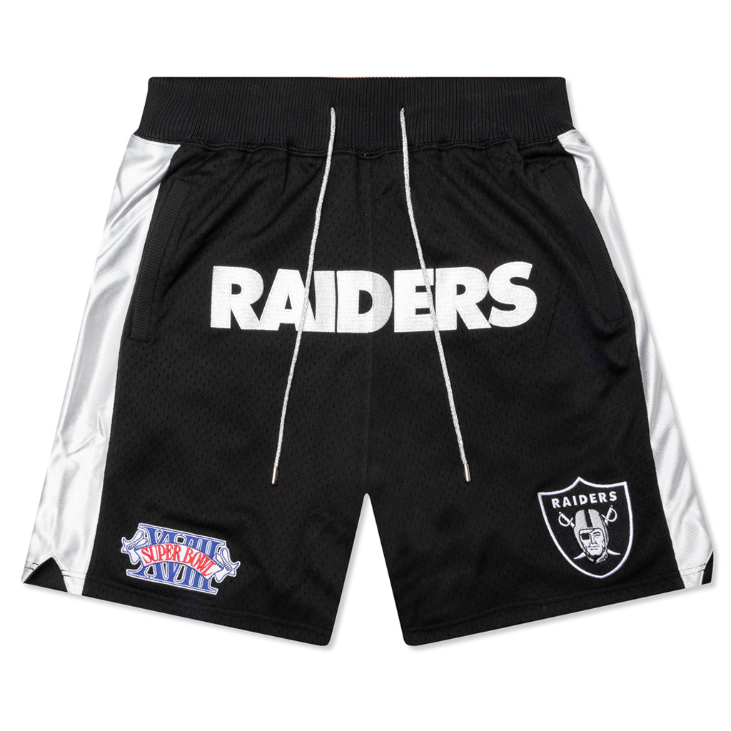 NFL Cali Gold Rush Raiders Short - Black