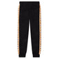 222 Banda Alanz 3 Sweatpants - Black Smoke/Orange Salmon