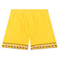 222 Banda Calabash Swim Shorts - Dark Yellow/Violet/White