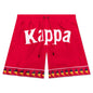 222 Banda Calabash Swim Shorts - Red/Dark Yellow/Dark Blue