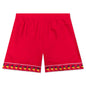222 Banda Calabash Swim Shorts - Red/Dark Yellow/Dark Blue