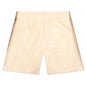 222 Banda Coneyn Swim Shorts - Beige Ecru/Brown