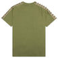222 Banda Deto T-Shirt - Green Olive/Light Green