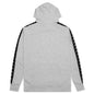222 Banda Hurtado 2 Hoodie - Grey Medium Melange/White