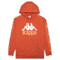 222 Banda Hurtado-3 Hoodie - Orange/Dusty Orange