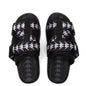 222 Banda Mitel 1 Sandals - Black/White