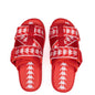 222 Banda Mitel 1 Sandals - Red Flame/White