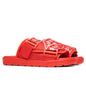 222 Banda Mitel 1 Sandals - Red Flame/White