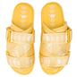 222 Banda Mitel 1 Sandals - Yellow/White