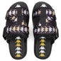 222 Banda Mitel 7 Sandals - Black/White