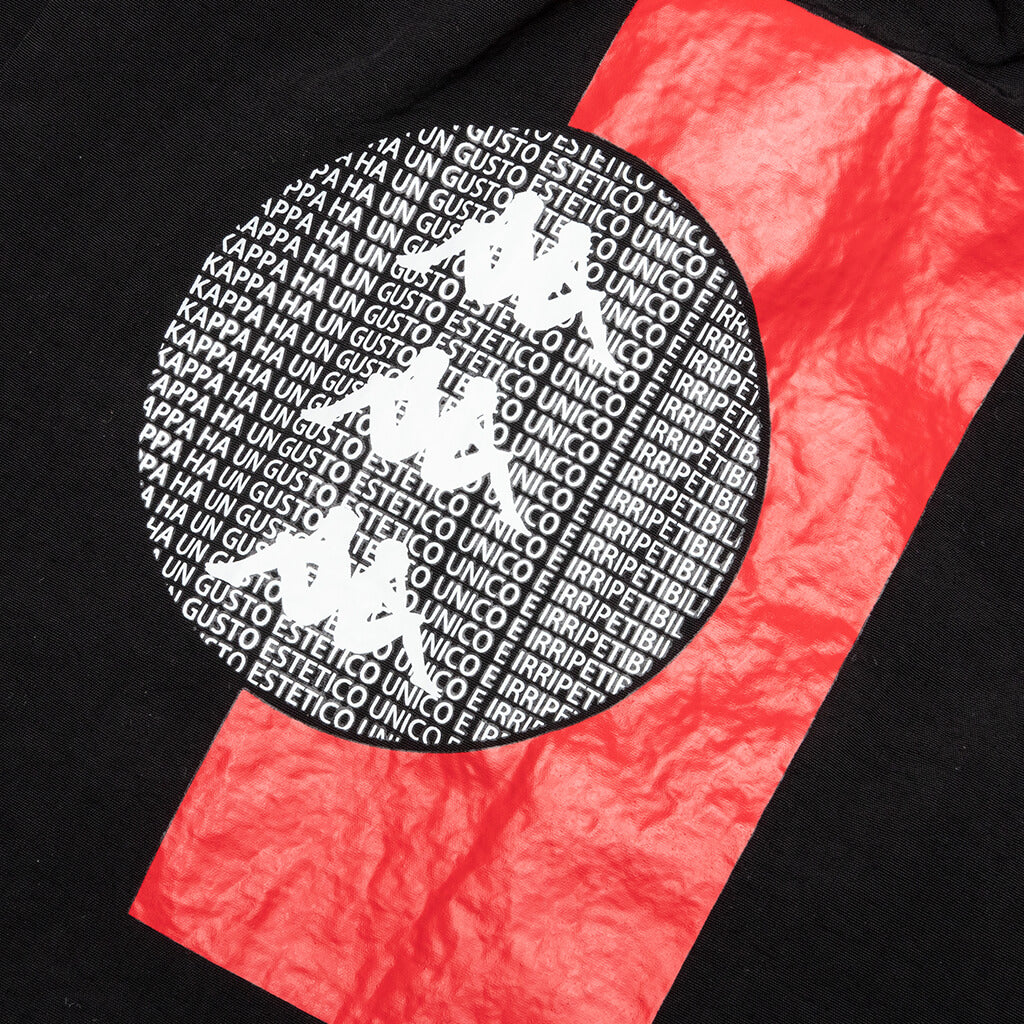 Authentic HB Ethan Swim Shorts - Black/Red