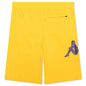 Authentic Sangone Shorts  - Dark Yellow/Violet