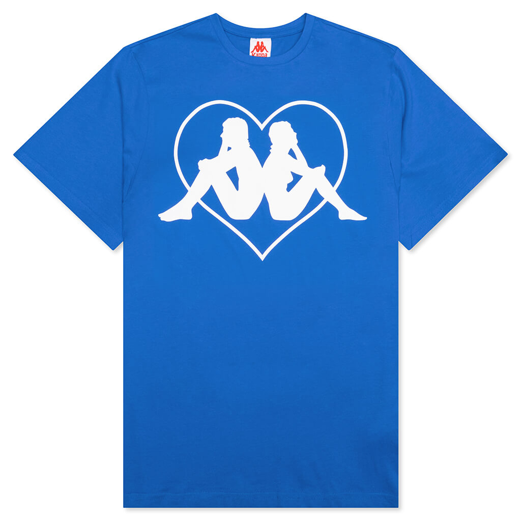 Authentic Zielona T-Shirt - Blue/White