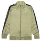 Kid's 222 Banda Dullo Track Jacket - Green Salvia/Black Smoke/Red Orangeade