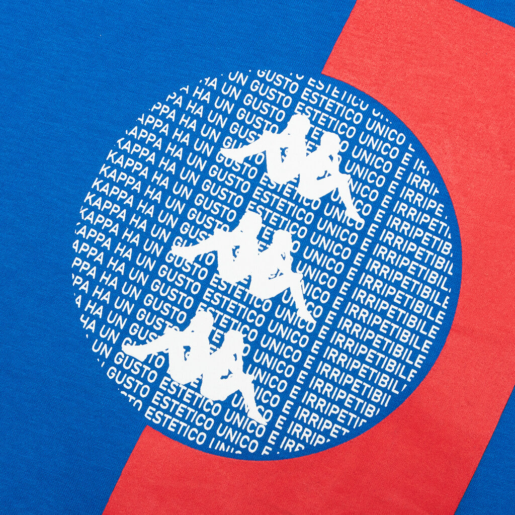 Kid's Authentic HB Eliks T-Shirt - Royal Blue/Red