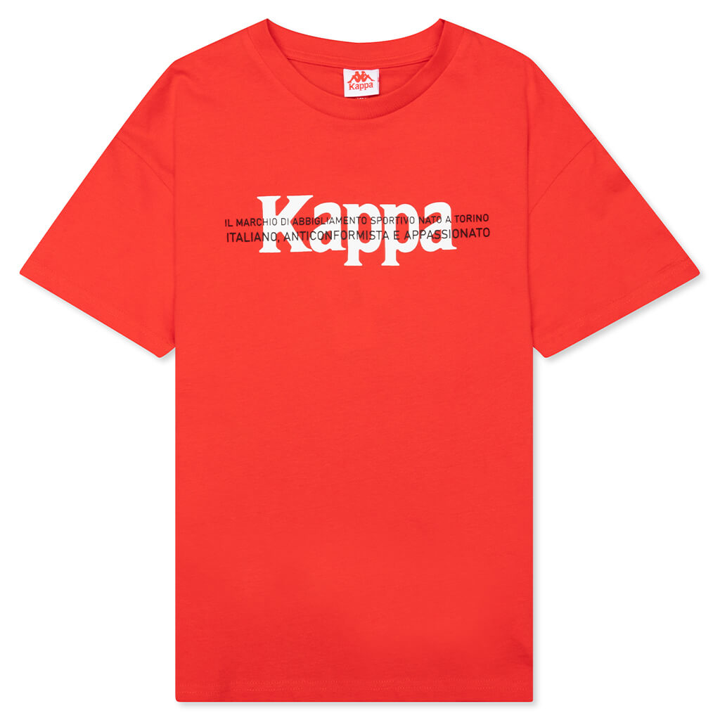 Kid's Authentic HB Etrus T-Shirt - Red/White