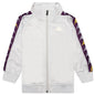 Kid's 222 Banda Dullo Track Jacket - Grey/Violet Bloom/Yellow