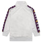 Kid's 222 Banda Dullo Track Jacket - Grey/Violet Bloom/Yellow