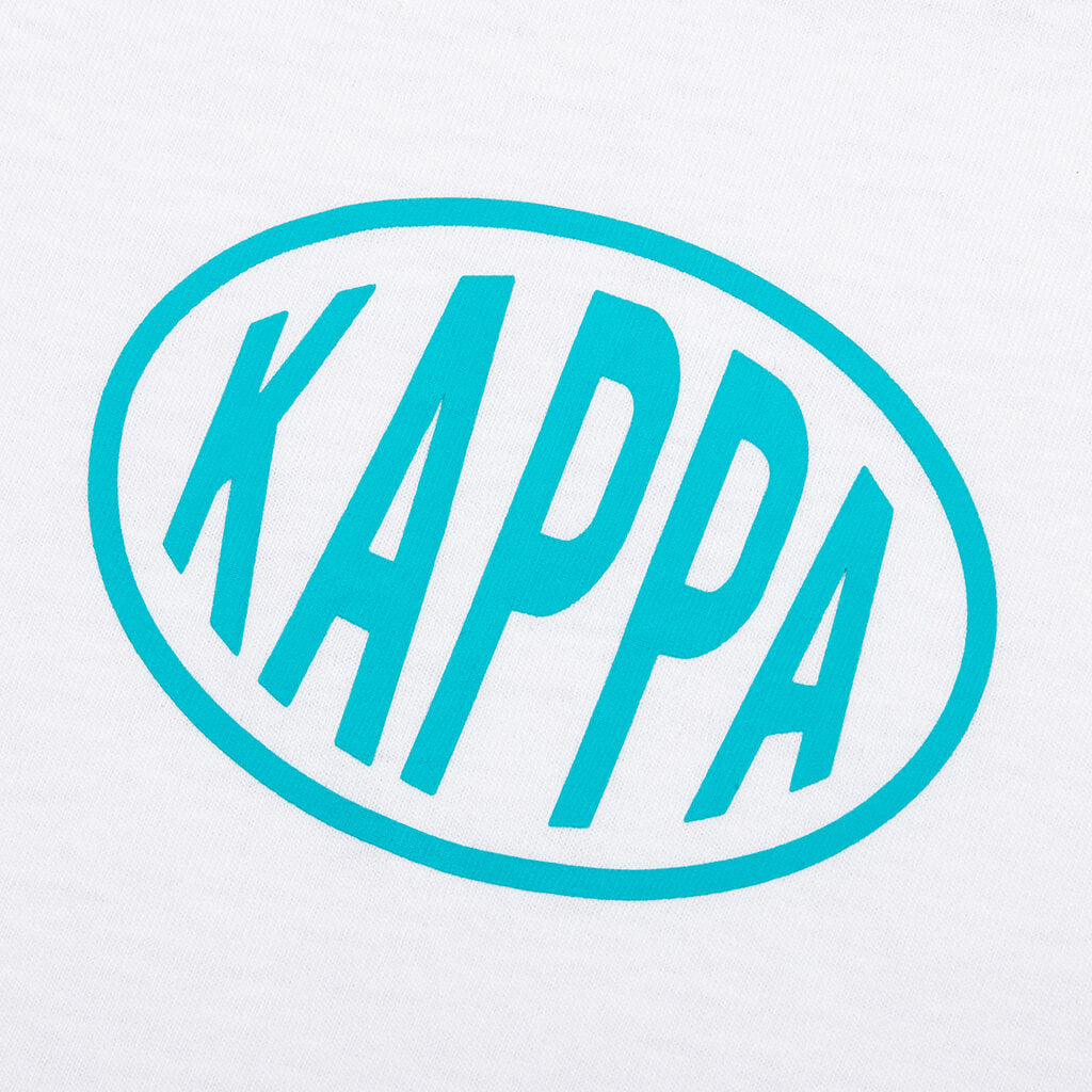 Kids Authentic Pop Elaysa T-Shirt - White/Green Sea