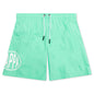 Kids Authentic Pop Emay Short - Green Spring/White