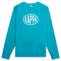 Kids Authentic Pop Epaz L/S T-Shirt - Green Sea/White