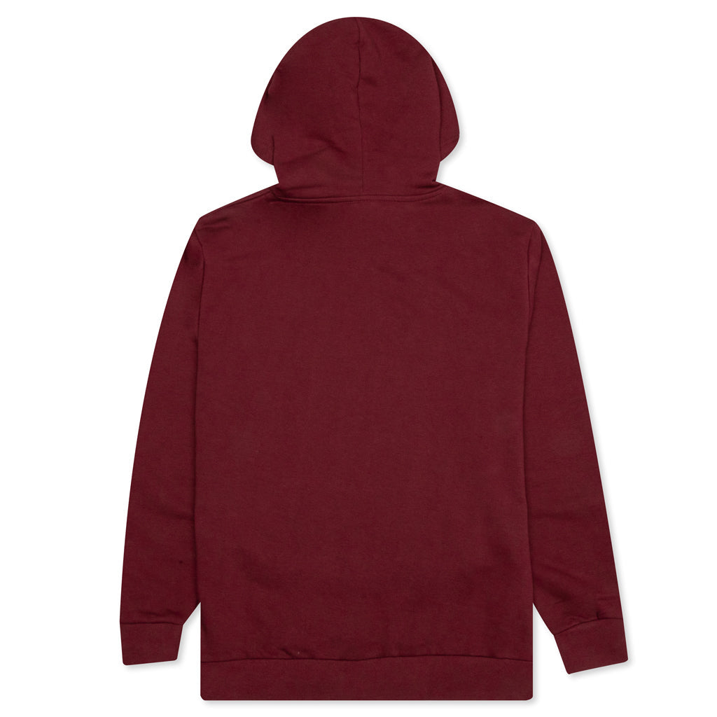 Logo Aiok Pullover Hoodie - Red Dahlia