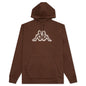Logo Tape Apet 2 Hoodie - Brown/Pink LT/Red Cherry