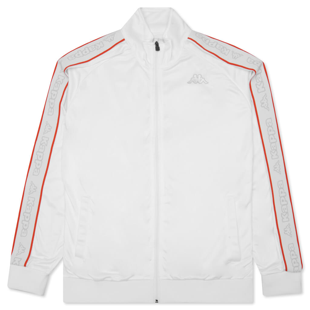 Logo Tape Artem 2 Track Jacket - White/Grey Vapor