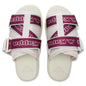 Logo Tape Kalpi Sandals - Beige Light Sand/Light Green
