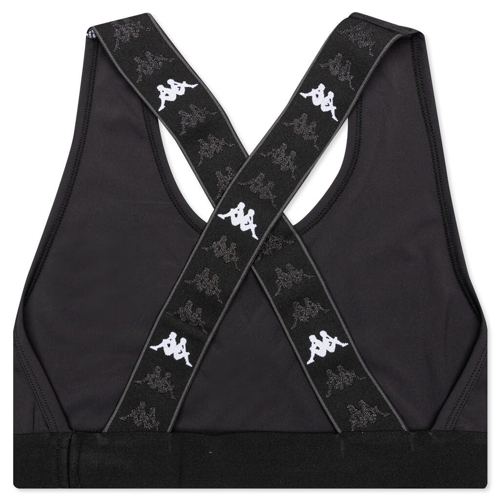 Women's 222 Banda Camylna Sports Bra - Black/White