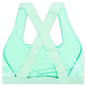 Women's Authentic Pop Ezay Swim Bra Top - Green Spring/White
