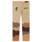 Desert Landscape Trousers - Brown