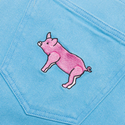 Farm Landscape Trousers - Blue