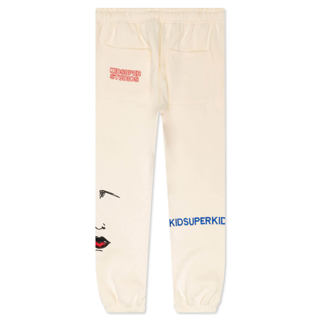 Kidsuper Sweatpants - Cream