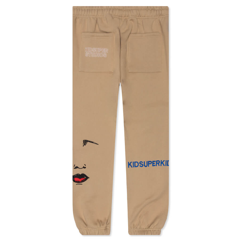 Kidsuper Sweatpants - Tan