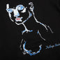 Painted Girl Hoodie - Black