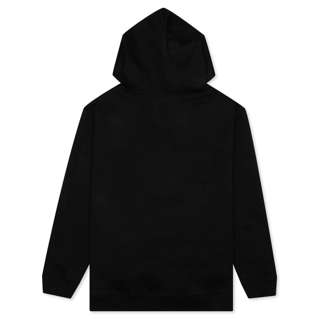 Painted Girl Hoodie - Black