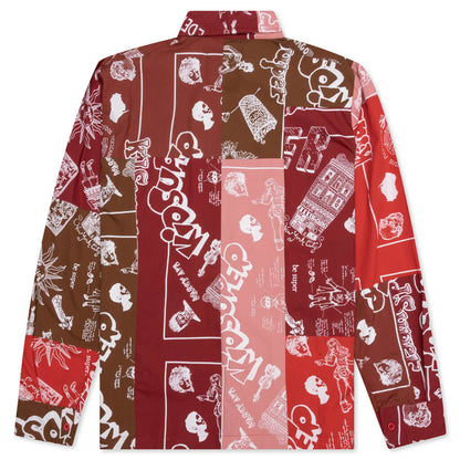 Super Patchwork Jacket - Red