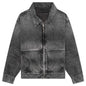 Kid's Denim Trucker Jacket - Vintage Black