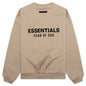 Kid's Fleece Crewneck - Desert Sand