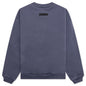 Kid's Fleece Crewneck - Marine