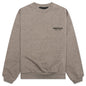 Kid's Fleece Crewneck - Heather Gray