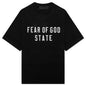 Kid's Heavy Crewneck Tee - Black