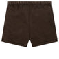 Kid's Heavy Fleece Soccer Short - Brown