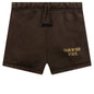 Kid's Heavy Fleece Soccer Short - Brown