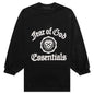 Kid's Heavy Long Sleeve Tee - Black